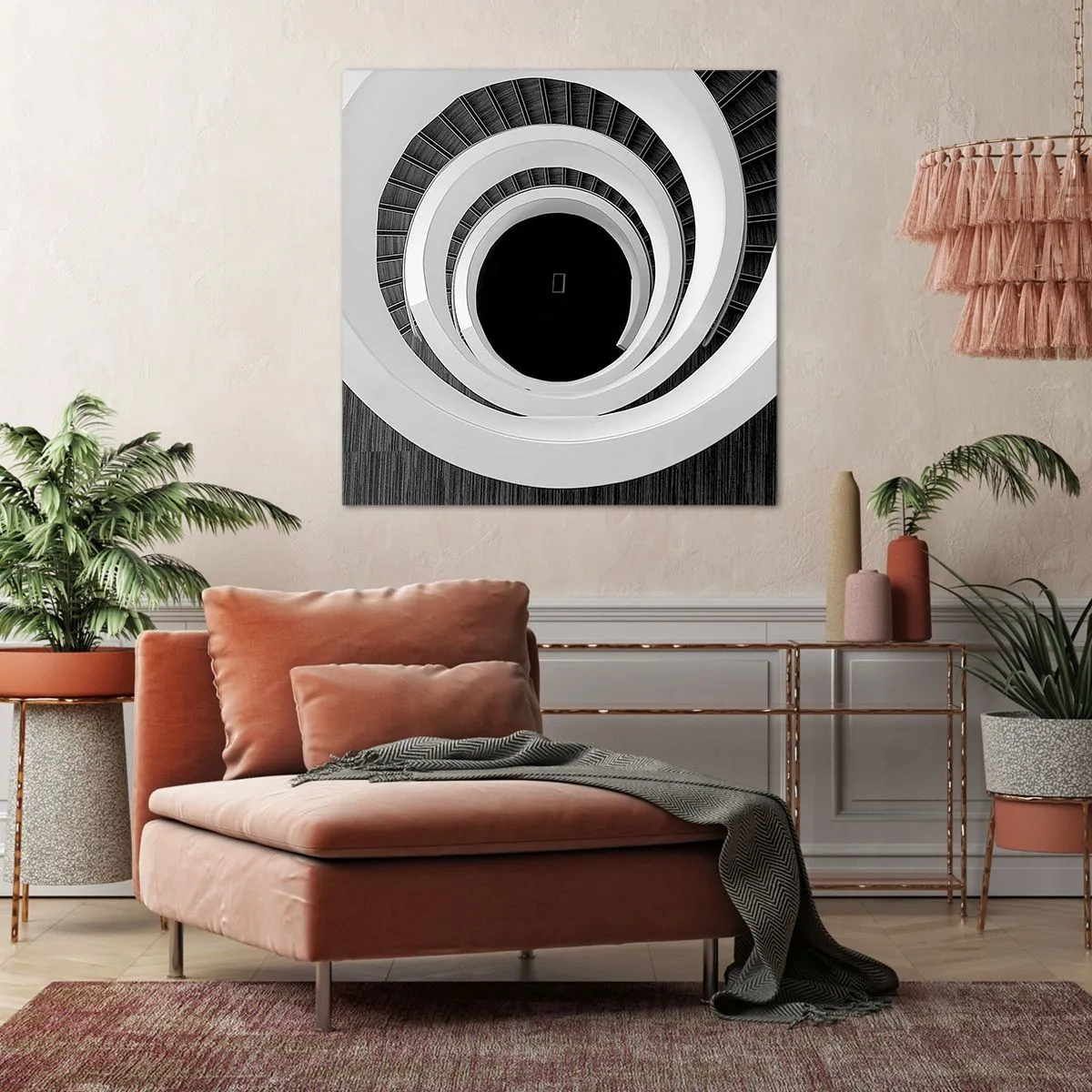 Obraz na płótnie - Do istoty rzeczy - 60x60 cm