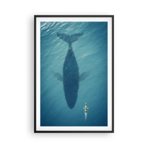 Plakat w czarnej ramie - Spotkanie na oceanie - 61x91 cm