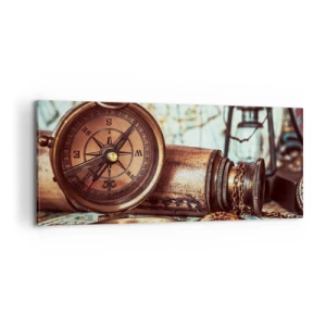 Obraz na płótnie - Piracka przygoda na Karaibach czeka - 100x40 cm