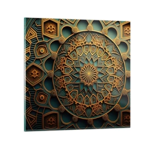 Obraz na szkle - W arabskim klimacie - 40x40 cm
