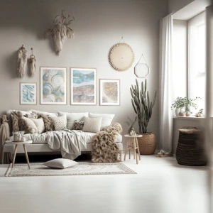 Northern calm - Inspiracja do salonu