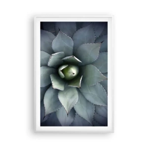 Plakat w białej ramie - Wabi i przestrzega - 61x91 cm