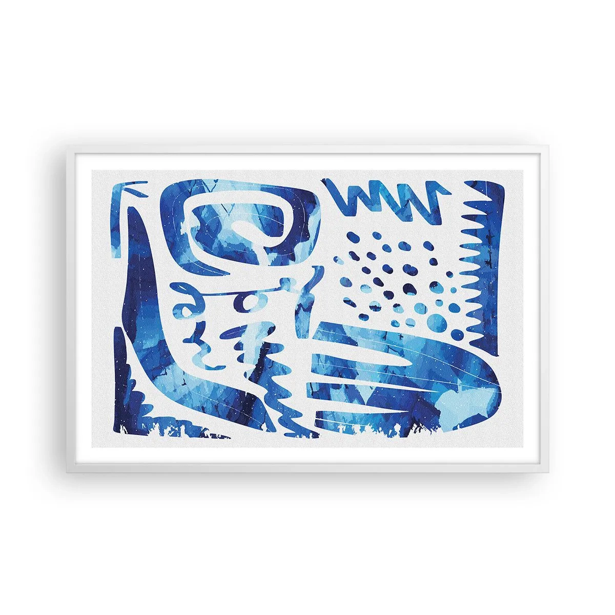 Plakat w białej ramie - Powrót do korzeni - 91x61 cm