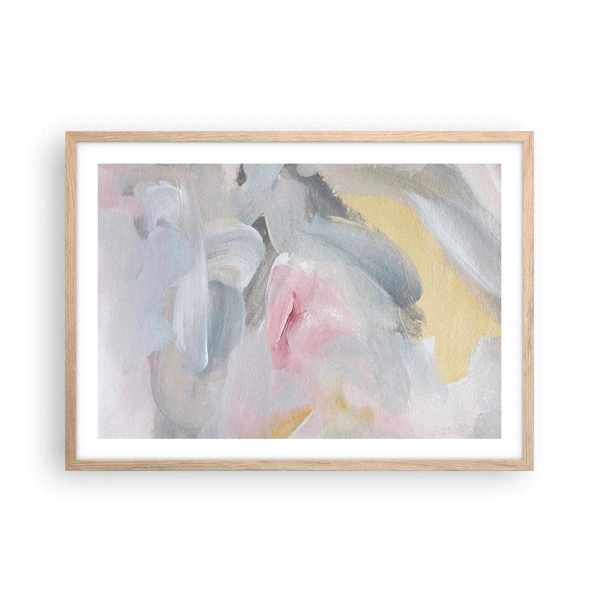 Plakat w ramie jasny dąb - W pastelowym świecie - 70x50 cm