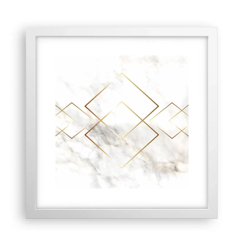 Plakat w białej ramie - Widok na nieskończoność - 30x30 cm