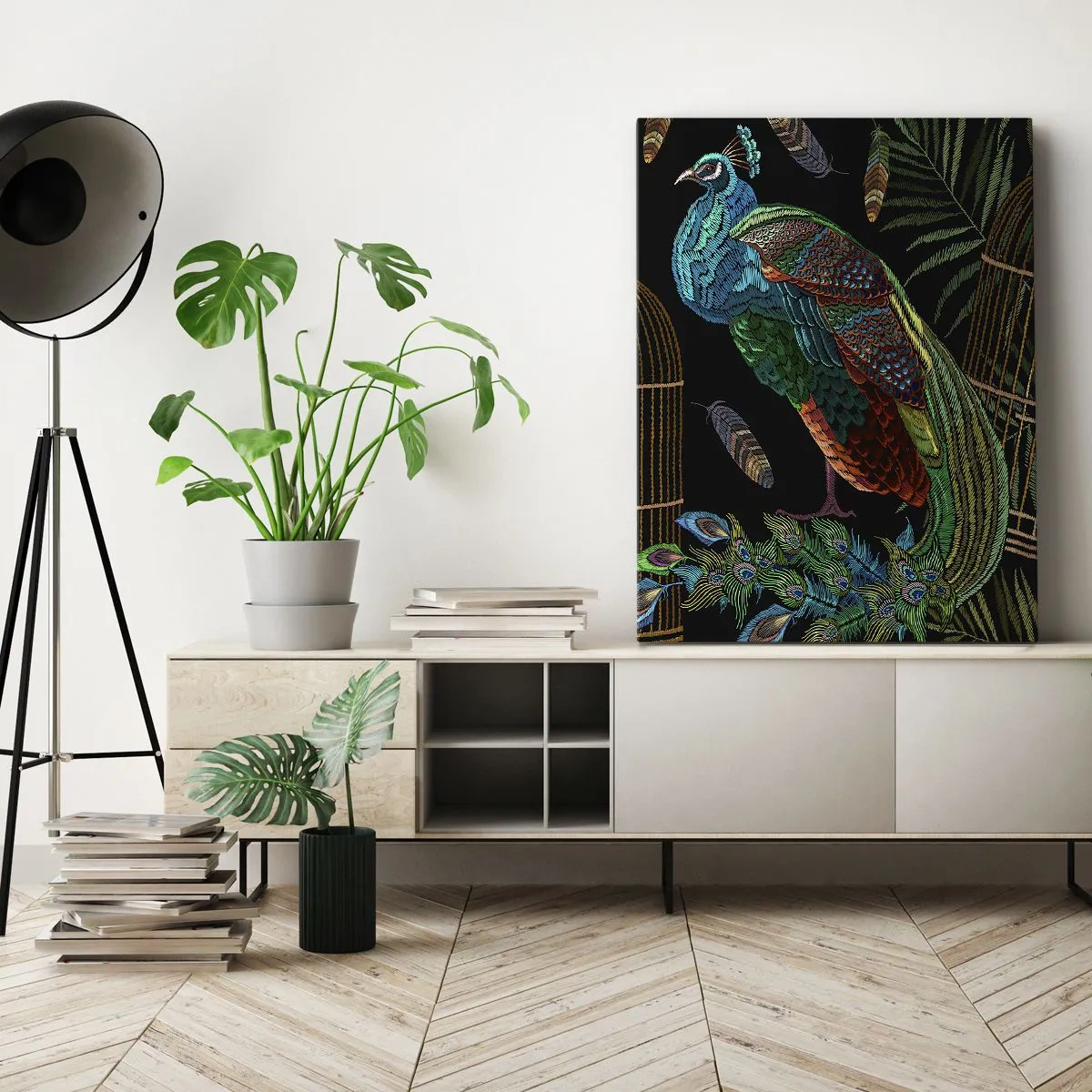 Obraz na płótnie - W królewskich szatach - 55x100 cm