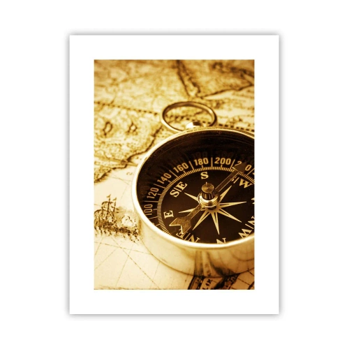 Plakat - Na wschód czy na zachód? - 30x40 cm