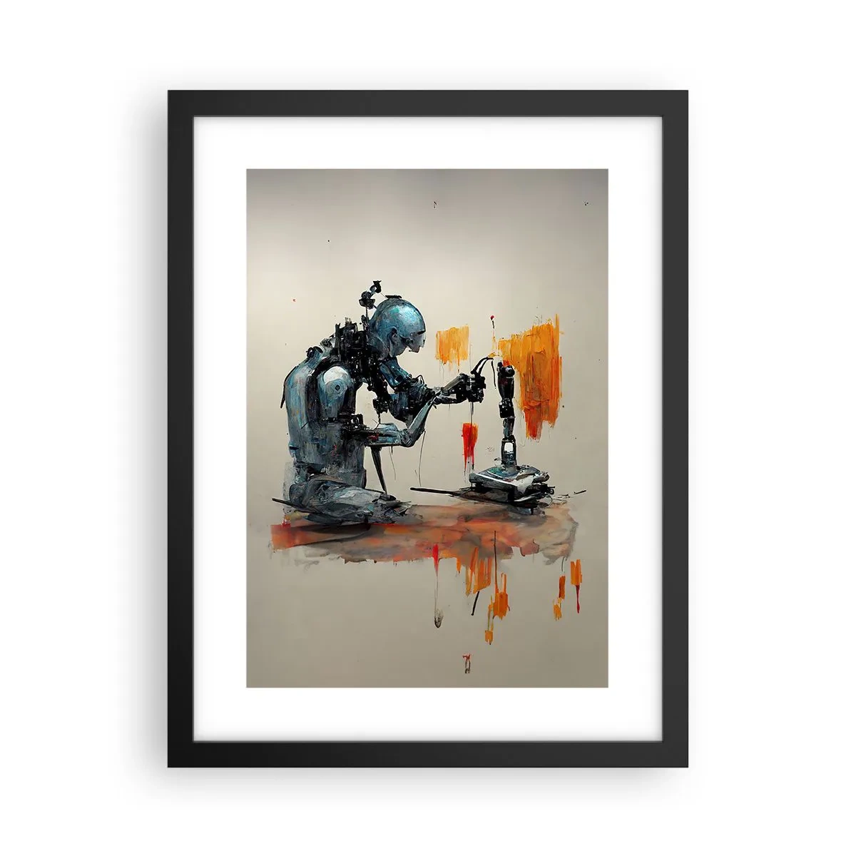 Plakat w czarnej ramie - Już jutro… - 30x40 cm