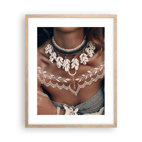 Plakat w ramie jasny dąb - Talizmany, rytuały kobiecości - 40x50 cm