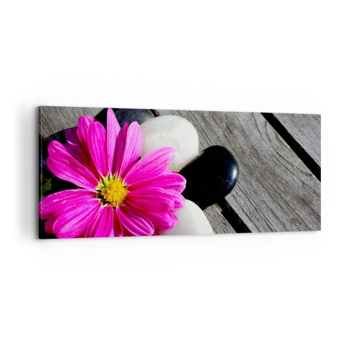 Obraz na płótnie - Odpoczynek na pomoście - 100x40 cm