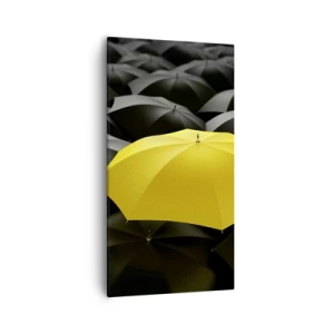 Obraz na płótnie - Żegnaj smutku - 55x100 cm