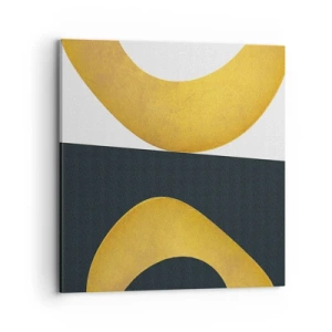 Obraz na płótnie - Po pierwsze: złoto - 70x70 cm