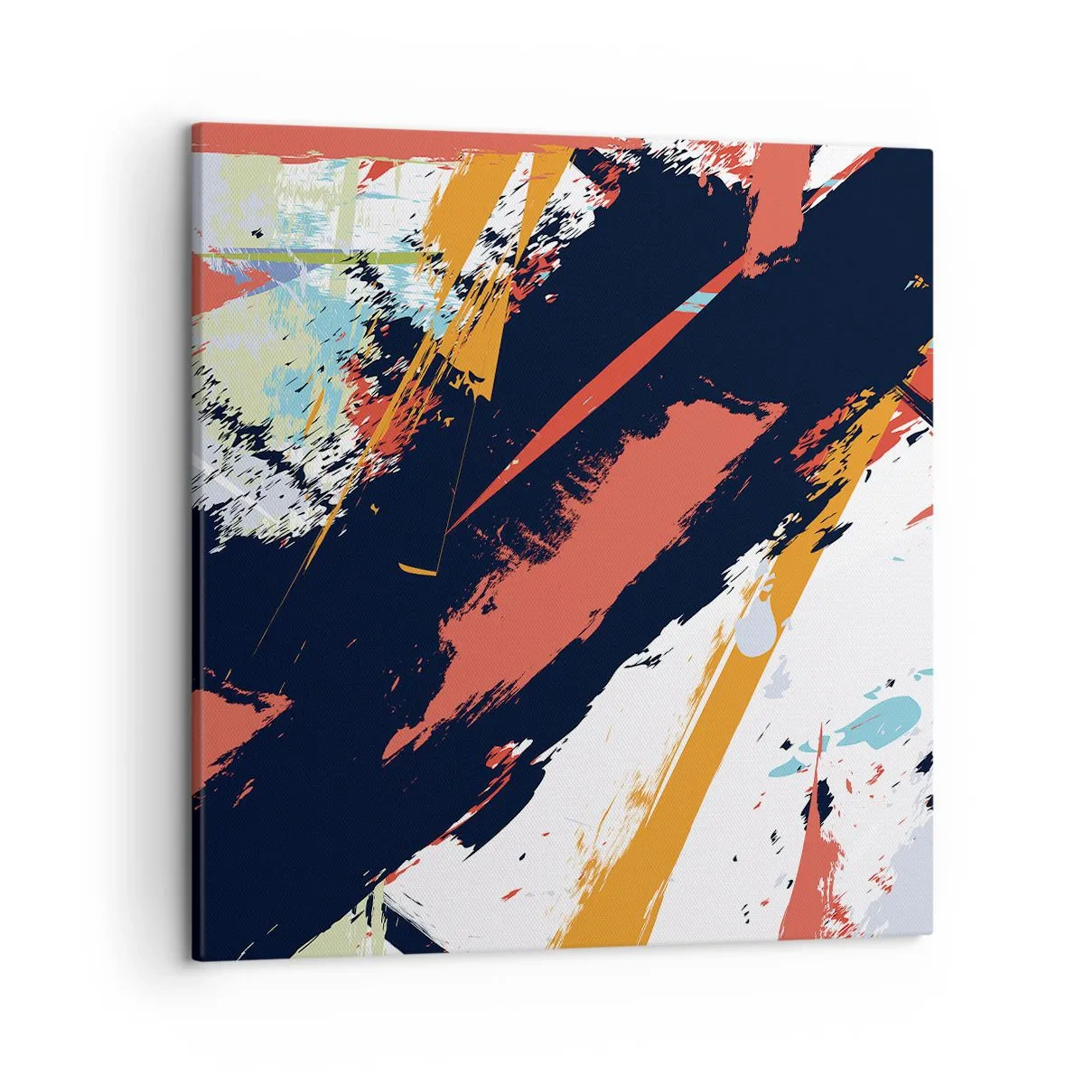 Obraz na płótnie - Kompozycja dynamiczna - 50x50 cm