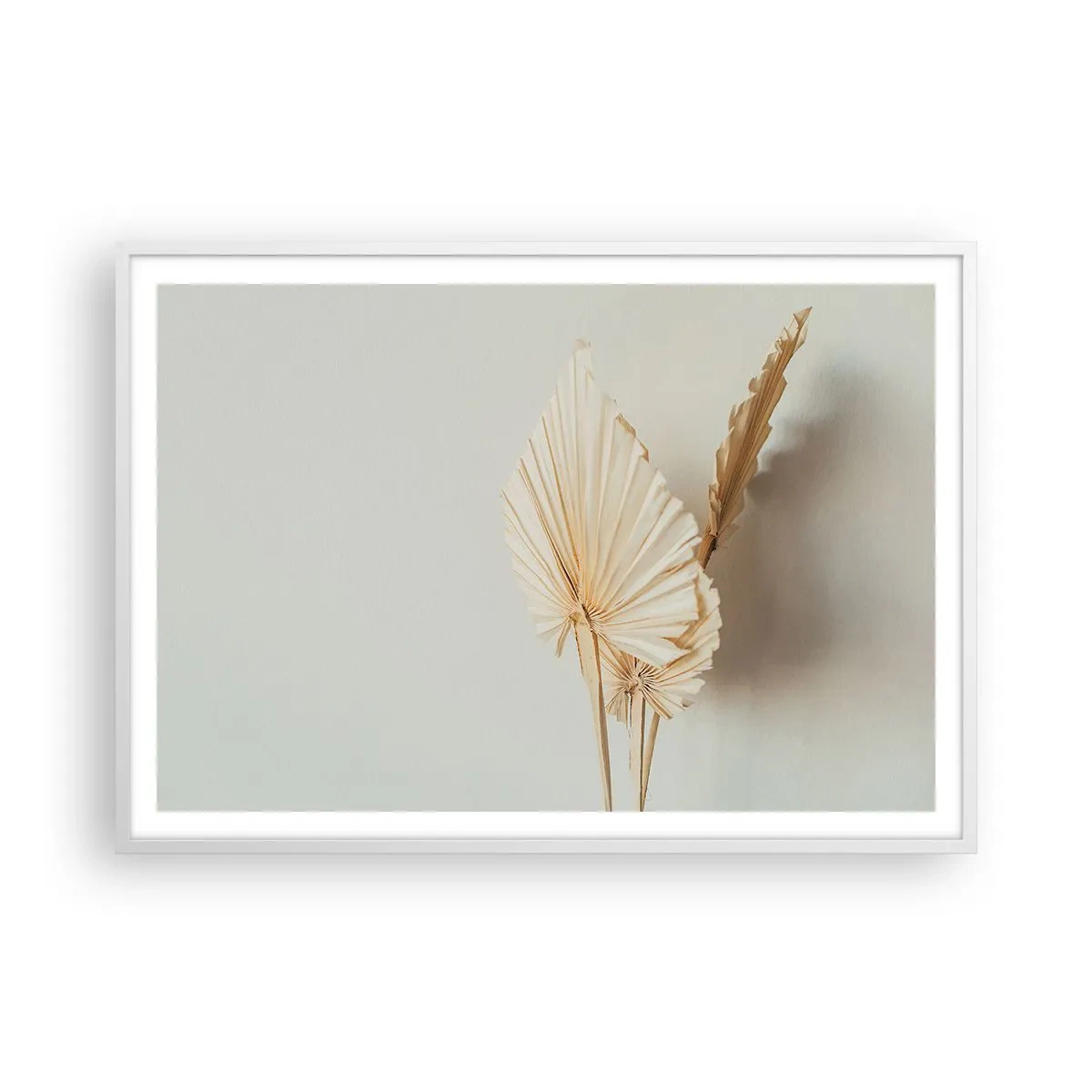 Plakat w białej ramie - Gdy potrzebne ukojenie - 100x70 cm
