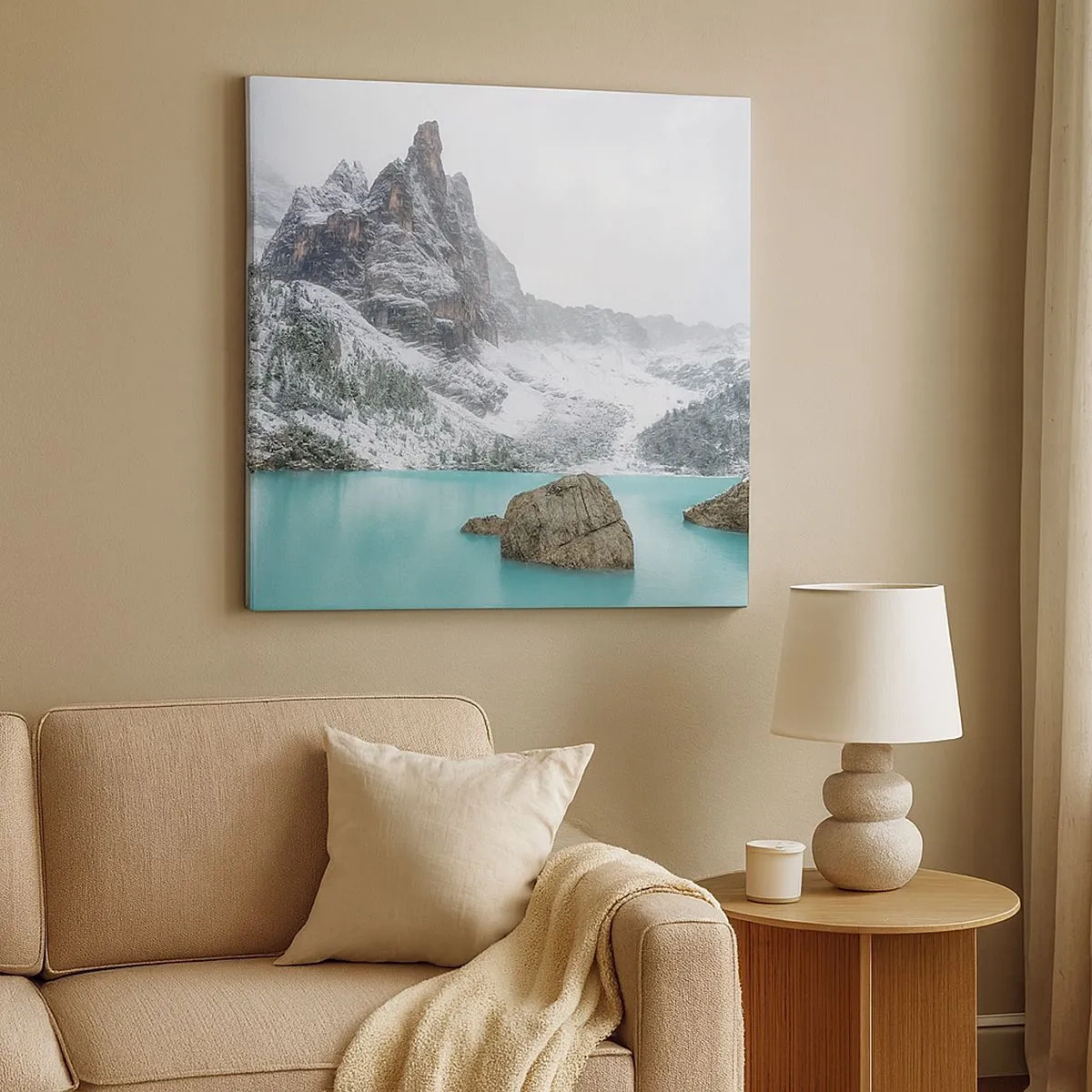 Obraz na płótnie - Na straży - 30x30 cm