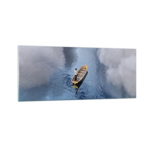 Obraz na szkle - Życie – podróż – niewiadoma - 100x40 cm
