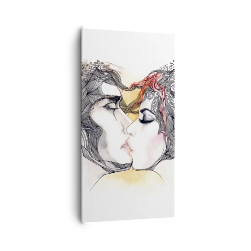Obraz na płótnie - Świat nie istnieje - 65x120 cm