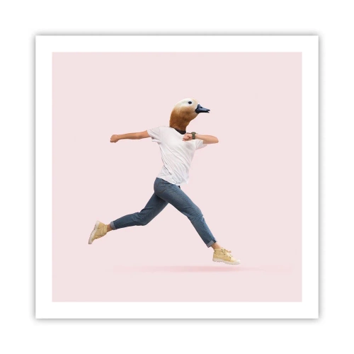 Plakat - Szczypta absurdu - 60x60 cm