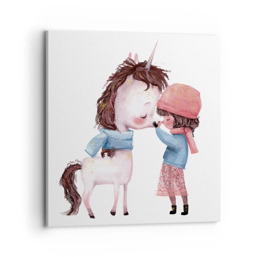 Obraz na płótnie - Zimowa opowieść - 70x70 cm