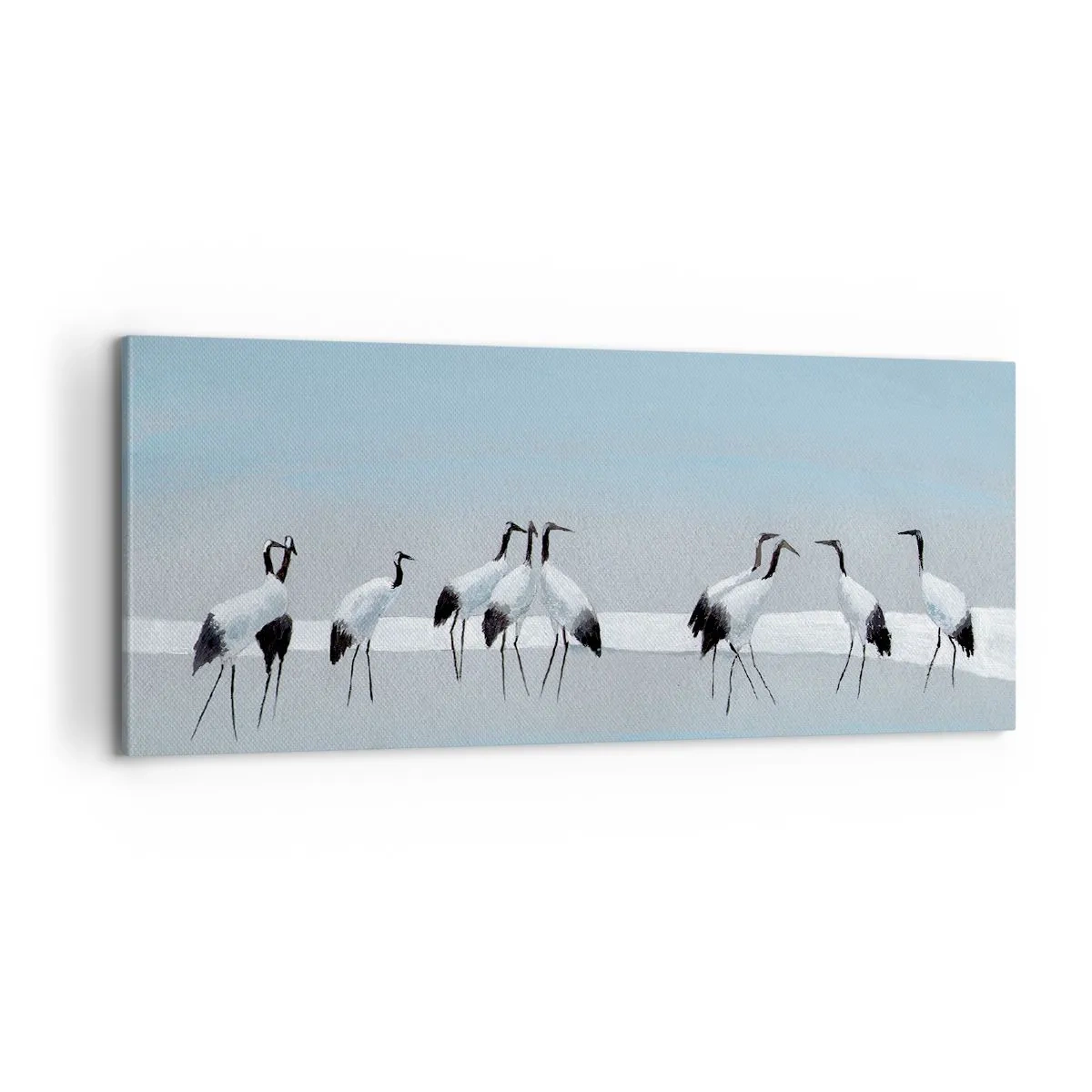 Obraz na płótnie - Po gorącym dniu - 100x40 cm