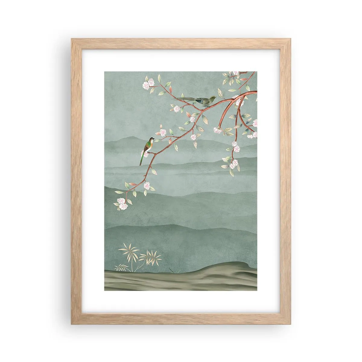 Plakat w ramie jasny dąb - Wiosna, ach, to ty - 30x40 cm