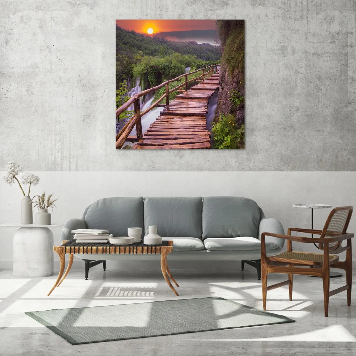 Obraz na szkle - Piękno nie do uwierzenia - 50x50 cm