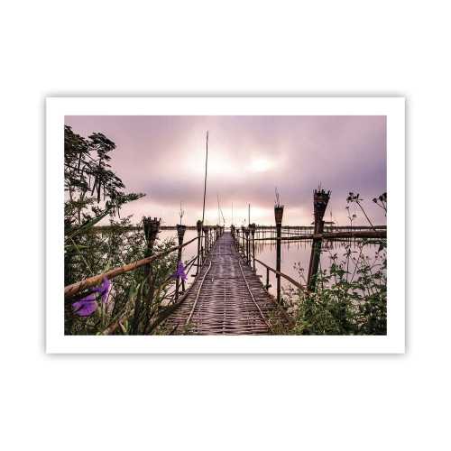 Plakat - Spokój i cisza Azji - 70x50 cm