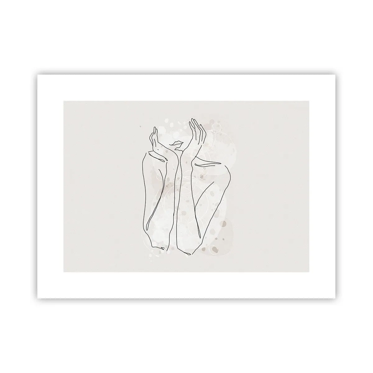 Plakat - Rozmarzona chwila - 40x30 cm