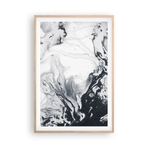 Plakat w ramie jasny dąb - Wnętrze Ziemi - 61x91 cm