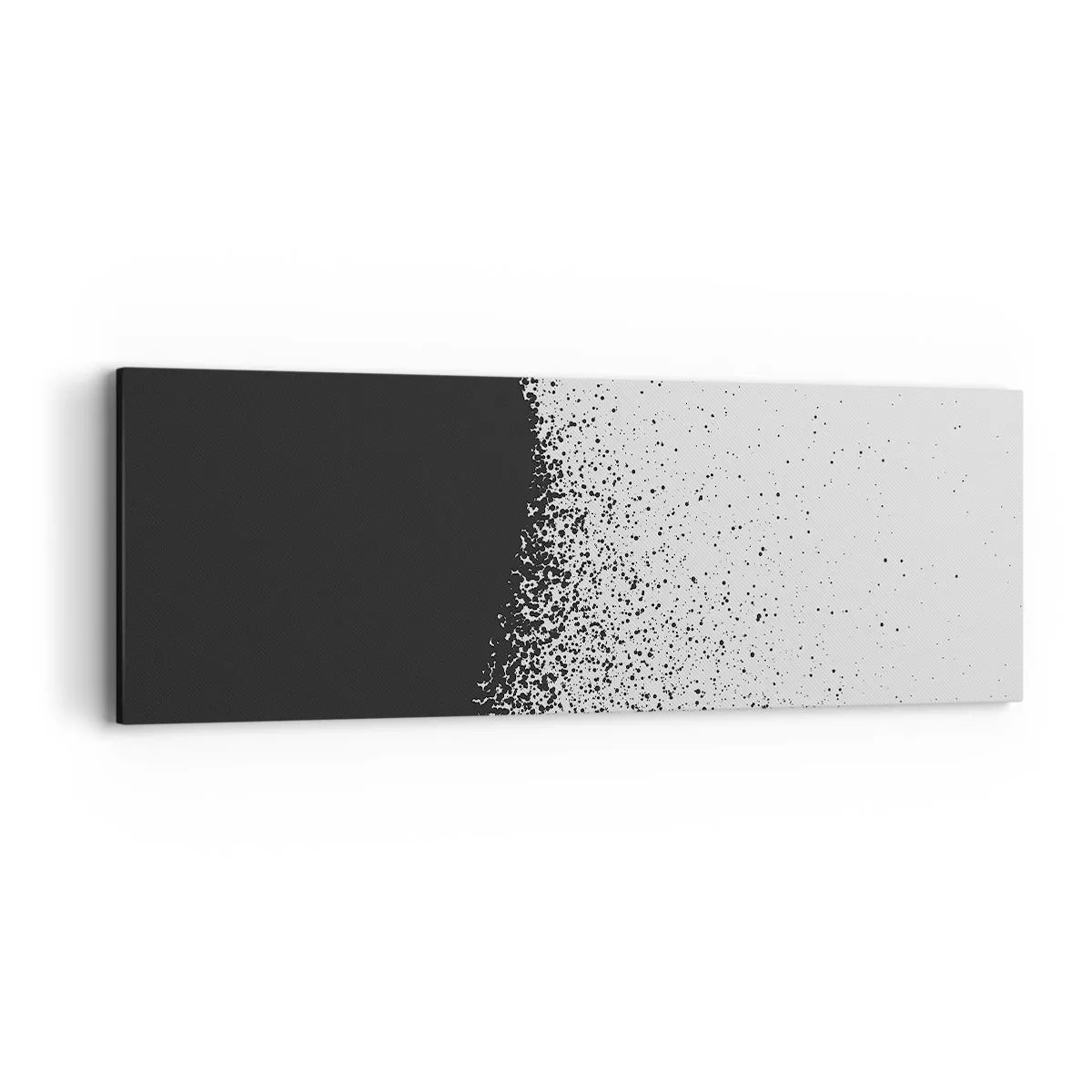 Obraz na płótnie - Ruch cząsteczek - 90x30 cm
