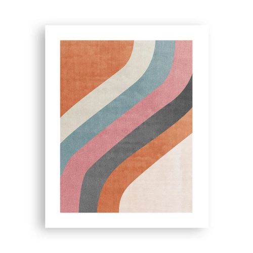 Plakat - Kompozycja diagonalna – ruch - 40x50 cm