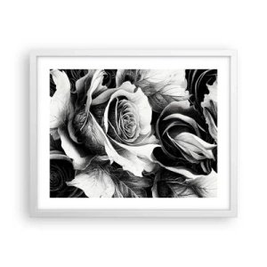 Plakat w białej ramie - Zawsze królowa - 50x40 cm