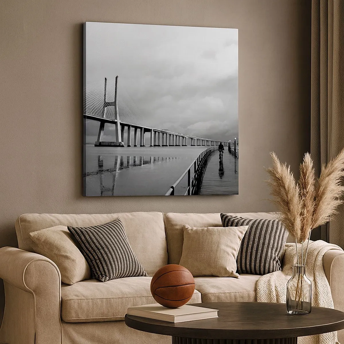 Obraz na płótnie - Każdemu co mu się należy - 30x30 cm