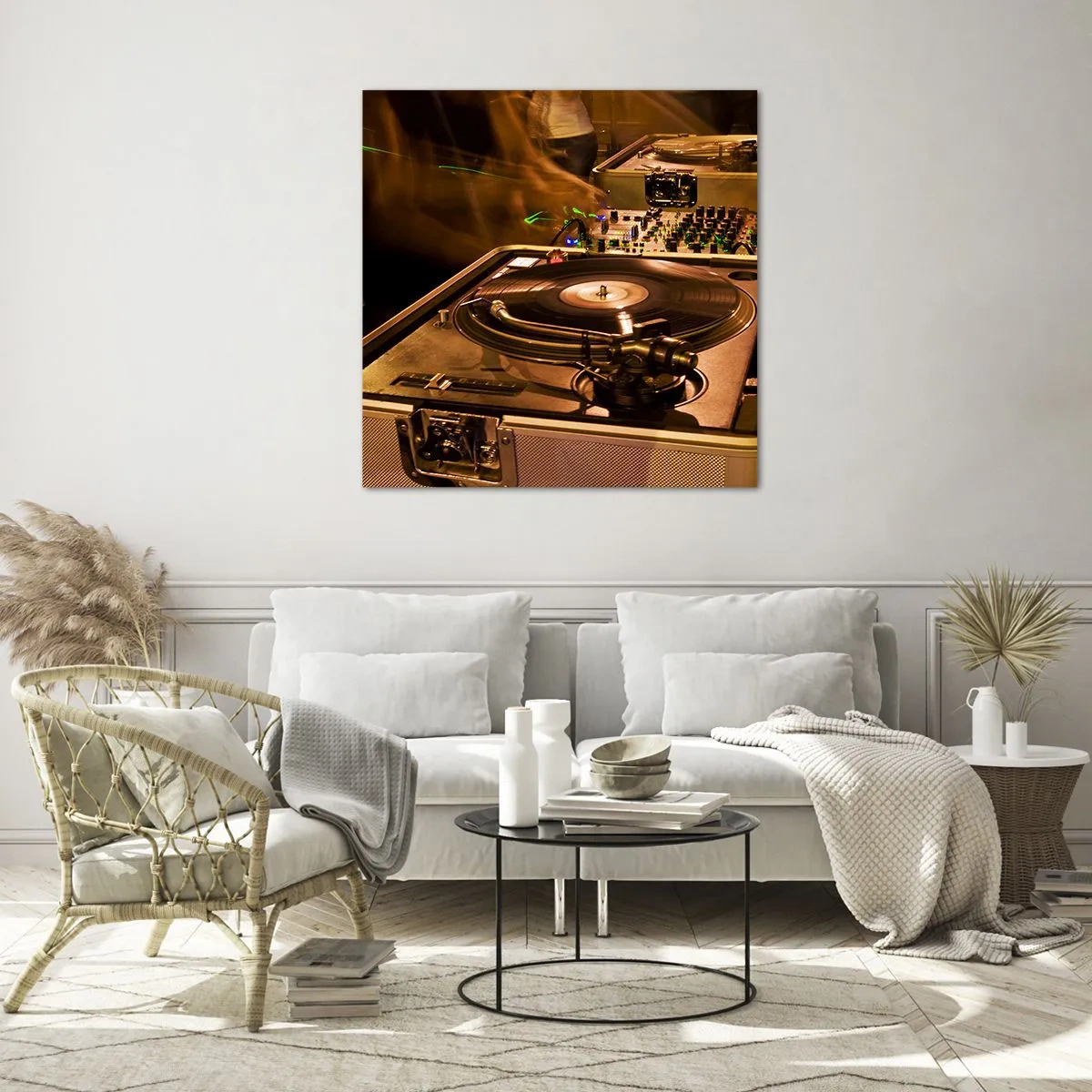Obraz na szkle - Czujesz tę moc? - 60x60 cm