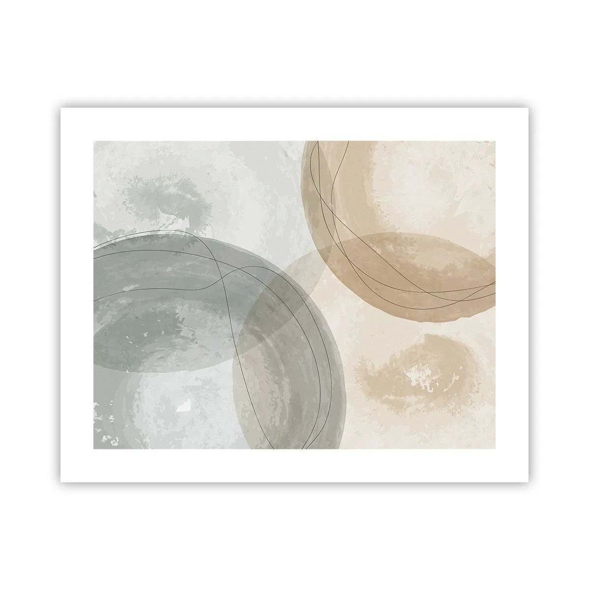 Plakat - Przenikanie światów - 50x40 cm