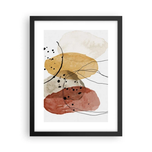 Plakat w czarnej ramie - Jak powietrze lekkie, przejrzyste - 30x40 cm