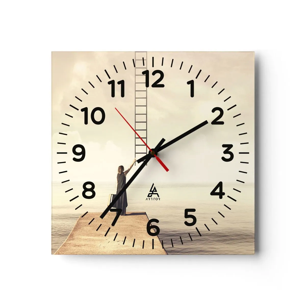 Zegar ścienny - Magiczna podróż - 30x30 cm