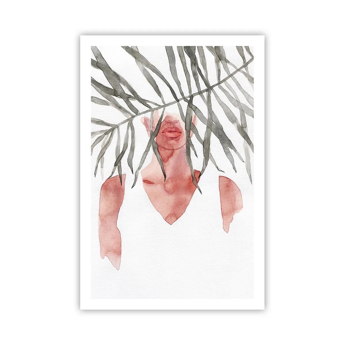 Plakat - Dama tropików - 61x91 cm