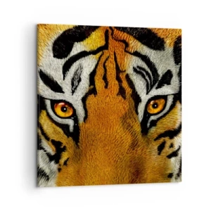 Obraz na płótnie - Groźny i piękny - 50x50 cm