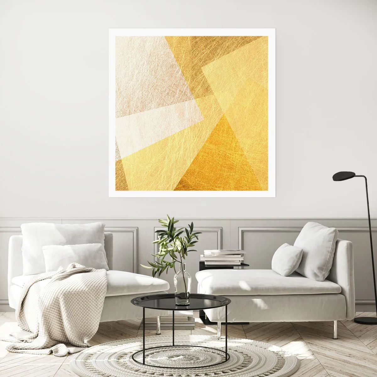 Plakat - Pogoda geometrii - 50x50 cm