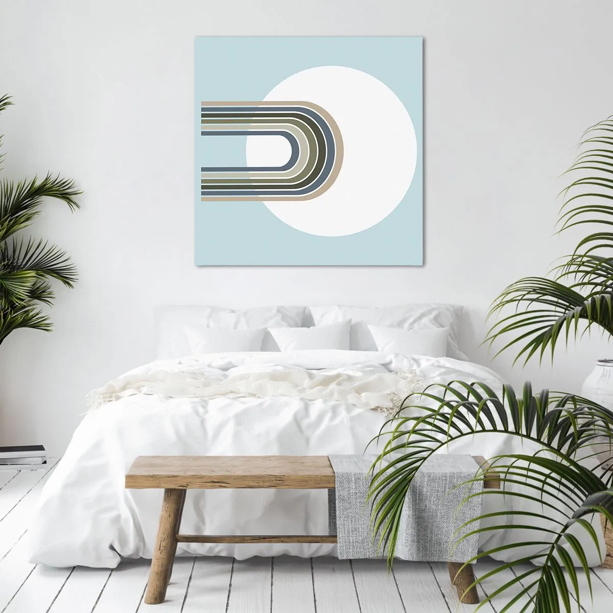 Obraz na płótnie - Nieodparte przyciąganie - 40x40 cm