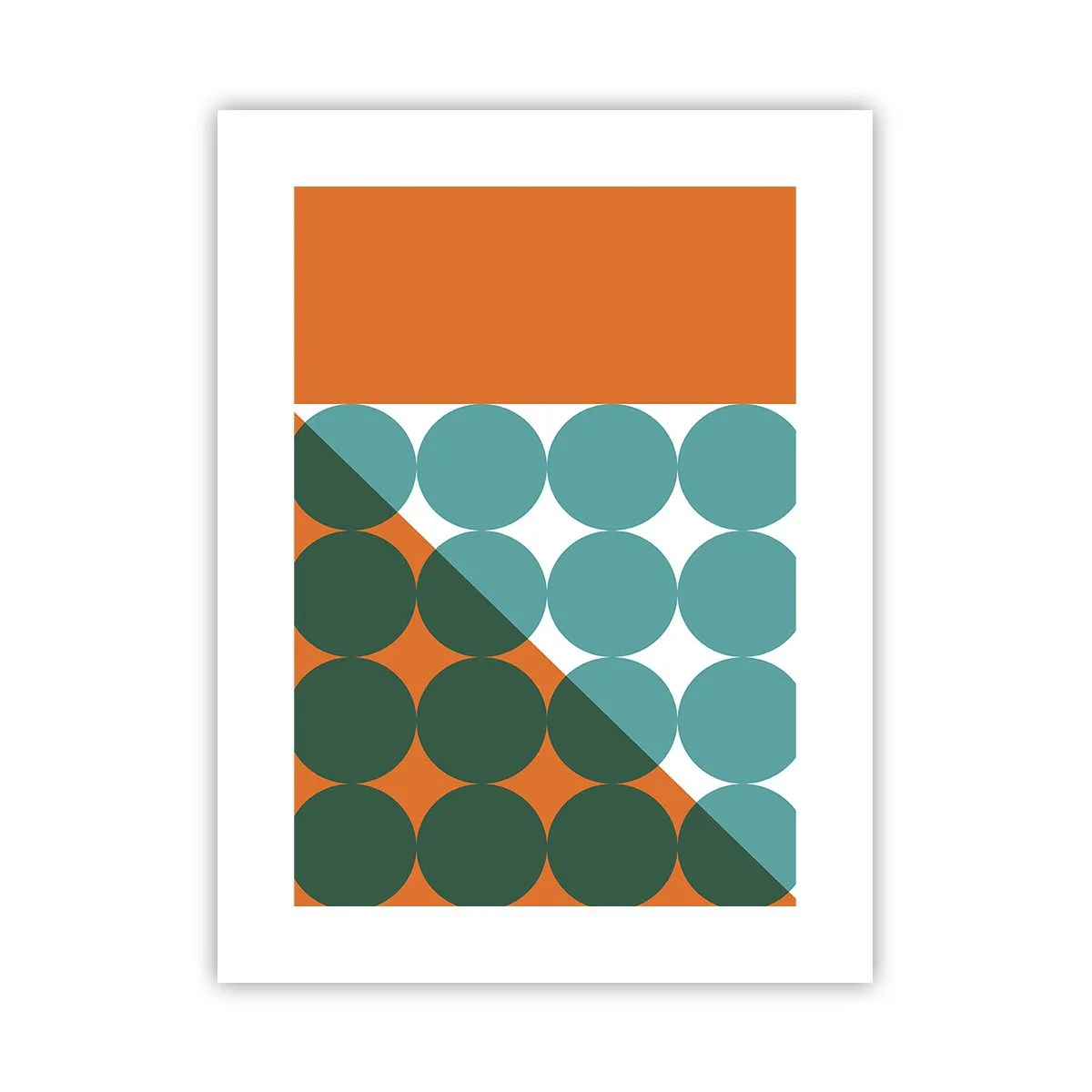 Plakat - W górę i na skos - 30x40 cm