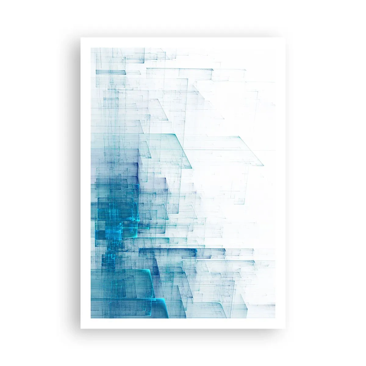 Plakat - Jak stała się przestrzeń - 70x100 cm