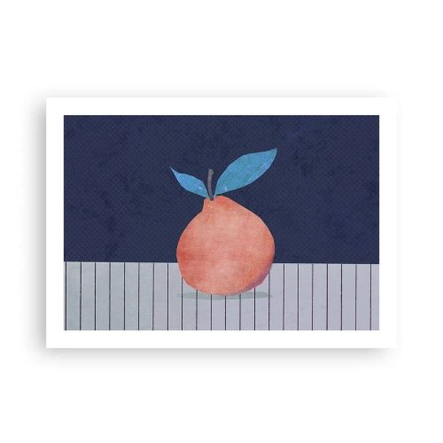 Plakat - Wypukłość i płaszczyzna - 70x50 cm