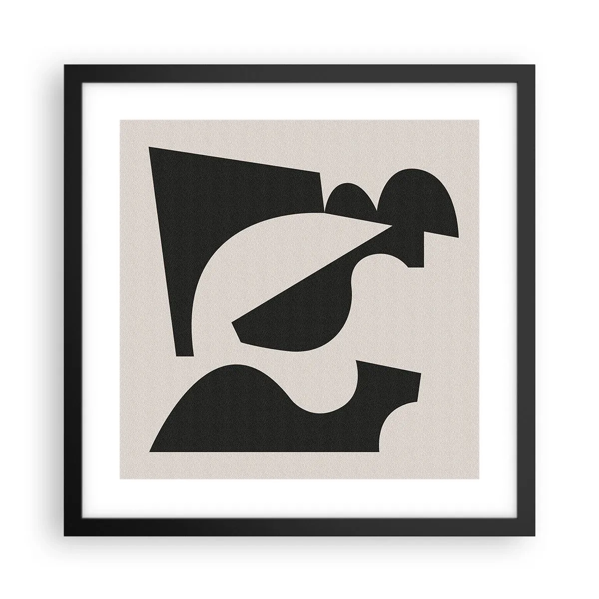 Plakat w czarnej ramie - Do samodzielnego składania - 40x40 cm