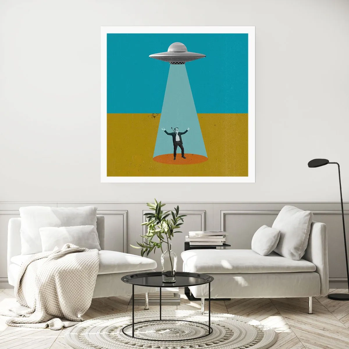 Plakat - Bliskie spotkanie - 30x30 cm