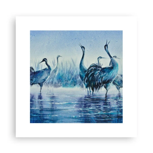 Plakat - Poranne spotkanie - 30x30 cm