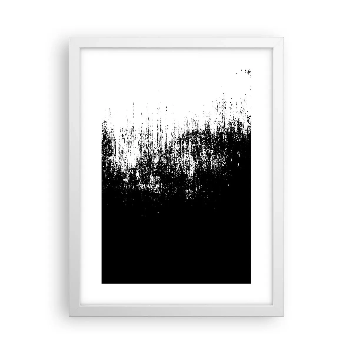 Plakat w białej ramie - I zwycięzcą jest… - 30x40 cm