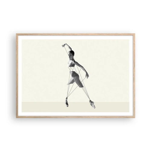 Plakat w ramie jasny dąb - W teatrze świata - 100x70 cm