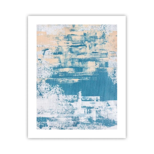 Plakat - Przez lodowy sopel - 40x50 cm